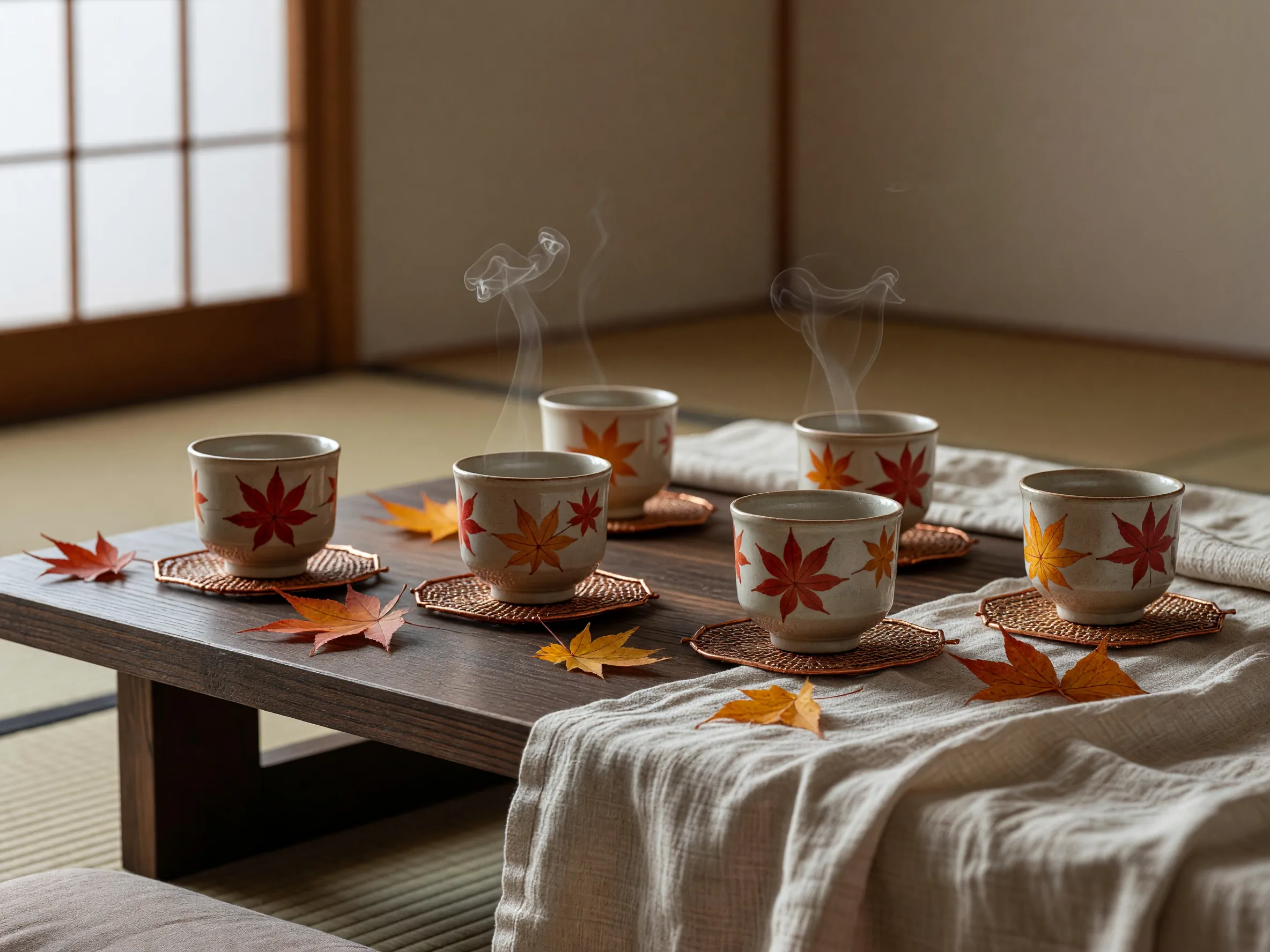 茶道とメープルの伝統